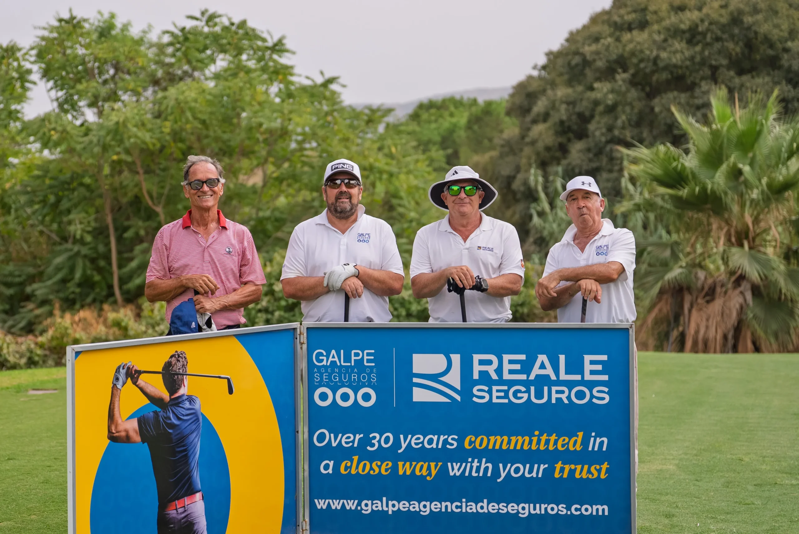 Éxito del XVII Trofeo Seguros Reale en el Real Club de Golf de Guadalhorce
